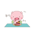 Naughty pig（個別スタンプ：7）