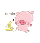 Naughty pig（個別スタンプ：16）