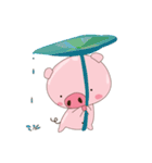 Naughty pig（個別スタンプ：17）