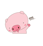 Naughty pig（個別スタンプ：25）