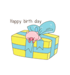 Naughty pig（個別スタンプ：39）
