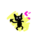黒猫ちよちゃん（個別スタンプ：34）