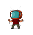 The Retro TV Man（個別スタンプ：40）