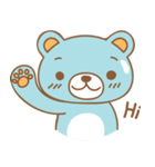 Cutie pastel bear（個別スタンプ：1）