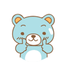 Cutie pastel bear（個別スタンプ：3）