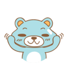 Cutie pastel bear（個別スタンプ：5）