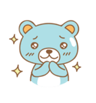 Cutie pastel bear（個別スタンプ：7）