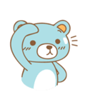Cutie pastel bear（個別スタンプ：9）