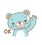 Cutie pastel bear（個別スタンプ：11）