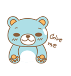 Cutie pastel bear（個別スタンプ：26）