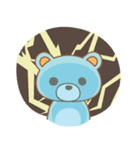 Cutie pastel bear（個別スタンプ：30）