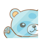 Cutie pastel bear（個別スタンプ：34）
