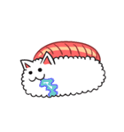 Cute Sushi Cat（個別スタンプ：21）