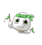 The Bun Family- Veggie Bun（個別スタンプ：15）