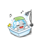 The Bun Family- Veggie Bun（個別スタンプ：26）