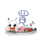 The Bun Family- Veggie Bun（個別スタンプ：36）