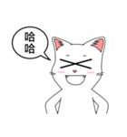 Friends cat, practical dialogue set.（個別スタンプ：6）