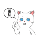 Friends cat, practical dialogue set.（個別スタンプ：37）