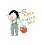 The Harvest Day(Life in a Farm)（個別スタンプ：39）