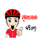 Kom Kom Cycling Sticker for Bicycle（個別スタンプ：19）