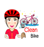 Kom Kom Cycling Sticker for Bicycle（個別スタンプ：25）