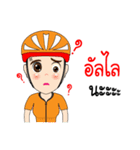 Kom Kom Cycling Sticker for Bicycle（個別スタンプ：38）
