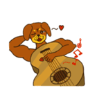 Guitaru the Dog（個別スタンプ：11）