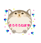 まんまるねこと仲間たちパート3（個別スタンプ：19）