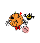 Mr. Pumpkin ＆ Bat（個別スタンプ：20）
