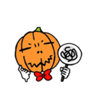 Mr. Pumpkin ＆ Bat（個別スタンプ：28）
