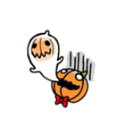 Mr. Pumpkin ＆ Bat（個別スタンプ：33）