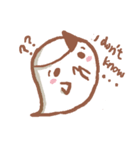 I'm little ghost！（個別スタンプ：35）