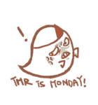 I'm little ghost！（個別スタンプ：38）