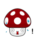 Color Mushrooms (Happy Day)（個別スタンプ：13）