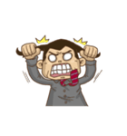 What's up？ ！ Angry Man（個別スタンプ：18）