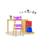 rabi kids chair-2（個別スタンプ：23）