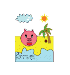 Piggy Tricky（個別スタンプ：21）