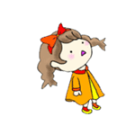 ゆめちゃん《日常編+冬》（個別スタンプ：1）
