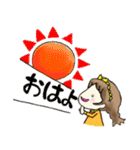 ゆめちゃん《日常編+冬》（個別スタンプ：3）