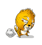 Funny little cheetah 2（個別スタンプ：3）