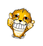 Funny little cheetah 2（個別スタンプ：6）