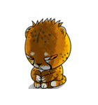 Funny little cheetah 2（個別スタンプ：12）