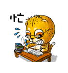 Funny little cheetah 2（個別スタンプ：19）