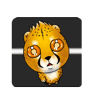 Funny little cheetah 2（個別スタンプ：30）