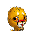 Funny little cheetah 2（個別スタンプ：31）