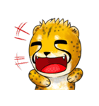 Funny little cheetah 2（個別スタンプ：33）