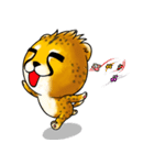 Funny little cheetah 2（個別スタンプ：34）