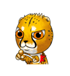 Funny little cheetah 2（個別スタンプ：40）