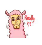 Uncle-faced alpaca（個別スタンプ：15）