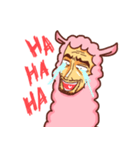 Uncle-faced alpaca（個別スタンプ：30）